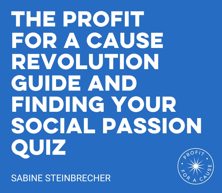 Hiveologie CEO on the Profit for A Cause Revolution Guide and Finding Your Social Passion Quiz